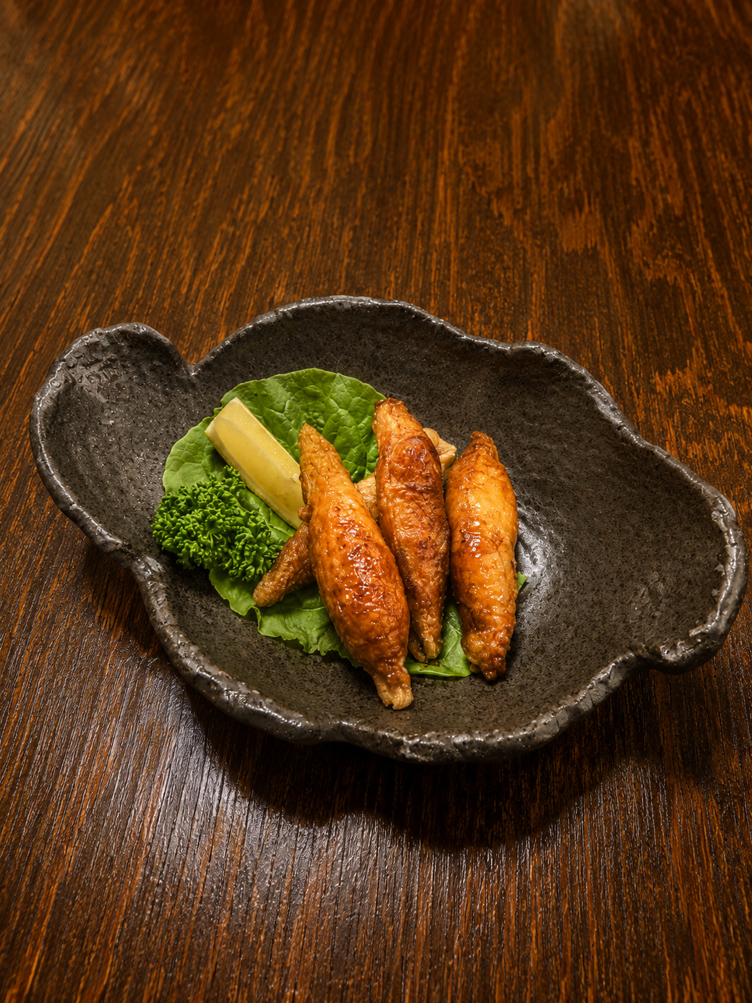 鳥皮餃子
